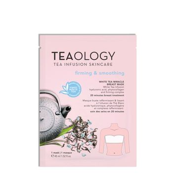 TEAOLOGY White Tea Mascarilla Reafirmante Para El Pecho Milagro De Té Blanco, 60ml