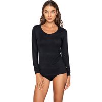 luna splendida blusa camiseta de manga larga micro touch comfort splendida para mujer