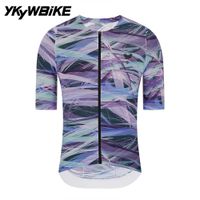 maillot de ciclismo ykywbike 2026 para hombre corte ajustado ligero y suave para bicicleta de carretera transpirable de verano manga corta
