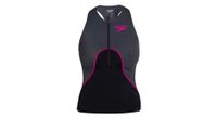 camiseta de mujer strong  speedo pro  strong ton negro rosa