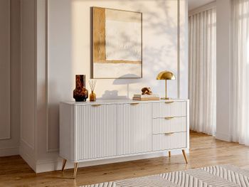 Aparador madera beige
