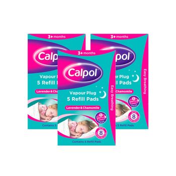 Calpol Vapour Plug Refill Pads Triple Pack