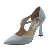 nerogiardini zapatos de tacon e512221de microglitter para mujer