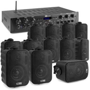 Pack Power Dynamics PV260BT 600W RMS Bluetooth 6 Zonas 12 Altavoces IPX5
