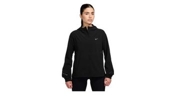 Chaqueta cortaviento nike swift negra  mujer