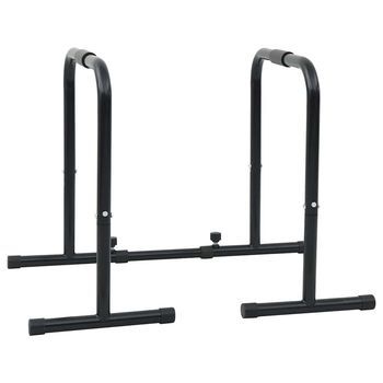Barra De Dips Manual Negro 116 X 66 X 74,5 Cm Vidaxl