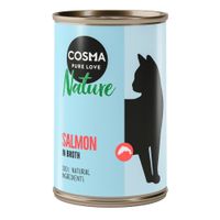 cosma nature 12 x 140 g - pack ahorro - salmon