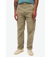 superdry para hombre m7011029a pantalon cargo holgado de algodon organico 3032 casual verde
