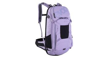 Mochila  p con proteccion  p para la espalda evoc fr trail e ride 20l morado