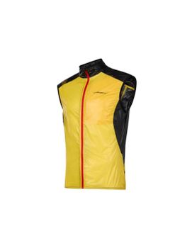 Chaleco de trail La Sportiva Blizzard Windbreaker Vest Amarillo Hombre