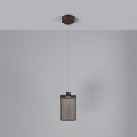 lampara colgante de exterior led latticea 6w