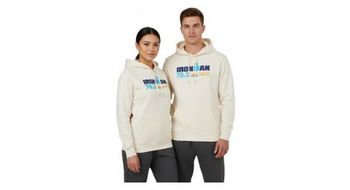 Sudadera con capucha ironman 70 3 francia raw natural