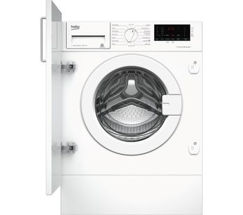 BEKO WIX765450 Integrated 7 kg 1600 Spin Washing Machine - White, White