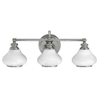 Aplique de pared para baños ainsley (3 luces)