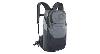 Mochila evoc ride 12l gris   negro   bolsa de agua 2l