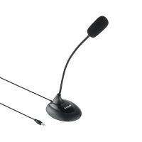 tooq microfono multimedia flexible jack 35 mm negro