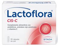 lactoflora cis-c probiotico bienestar urinario con arandano rojo 30 capsulas