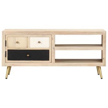 Mesa De Centro 90x45x40 Cm Madera - Marrón