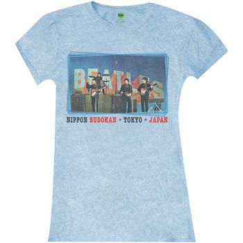 The Beatles Camiseta manga larga Nippon Budokan para mujer