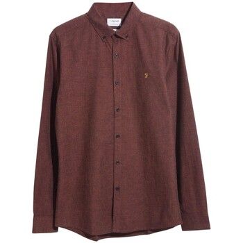 Farah Camisa manga larga Steen para hombre