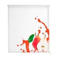 estoralis - estor enrollable translucido  estampado cocina  130 x 255 cm anchoalto tamano tela 127 x 250 cm  c-1204 unico