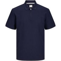 jack  jones polo 12257574 jprccjohnny half zip ss polo pls night sky para hombre