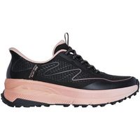skechers zapatos slip-ins switch back - mist 180157-bkpk black pink para mujer