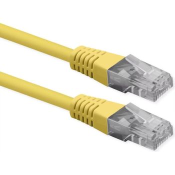 Cable de red Roline CAT6 U/UTP RJ45 0,50 m Amarillo