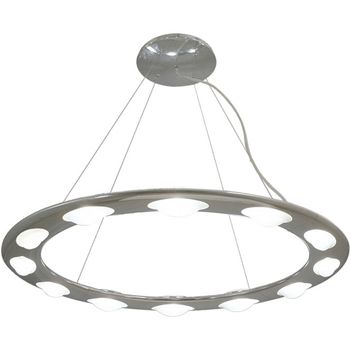 Lámpara de techo nazarina 12xg9 al.reg.xd.81cm cromo