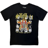 sum 41 camiseta all killer no filler tracklist para hombre