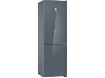 REACONDICIONADO Seminuevo Bueno Frigorífico combi - Balay 3KFD565AI, No Frost, Altura 186 cm, Capacidad 326 l, Gris