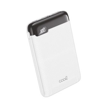 Power Bank Cool 5000 mAh Display 10W Blanca