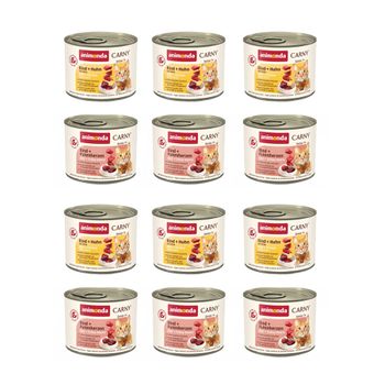 animonda Carny Senior 24 x 200 g - Pack Ahorro - Mix (2 variedades)