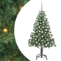 arbol de navidad  decoraciones de navidad con 300 led con soporte verde 210 cm pvc