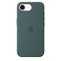 iphone 16e silicone case lake green