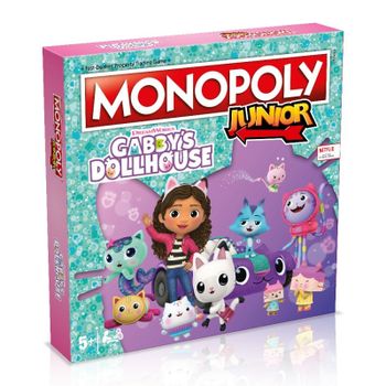 Juego de mesa Winning Moves Monopoly Junior Gabby″s Dollhouse edición infantil temática 5+ años