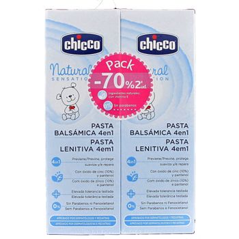 Pasta balsámica cambio de pañal baby moments 100ml+100ml