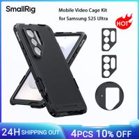 jaula para telefono smallrig s25 ultra kit de jaula de video movil para samsung s25 ultra con placa trasera de lente de 17 mm adaptador de filtro -5254