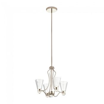 Lámpara de araña led para baños kayva (4x6w)