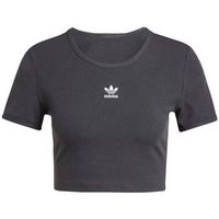adidas tops y camisetas ess rib tee iy9664 para mujer