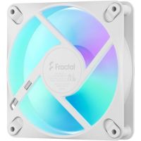 refrigeracion aire fractal pwm 120 mm dynamic 3 reverse white iluminacion