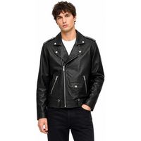 richmond x cazadora de cuero ump26339gb para hombre