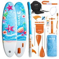 tabla paddle surf 305cm premium 3d modelo estrella - tabla de stand up paddle hinchables para mar rios y lagos
