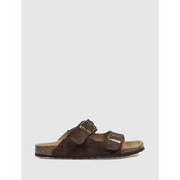 kamome sandalias bio milan marron para hombre