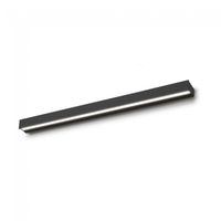 aplique para banos led mega negro 20w