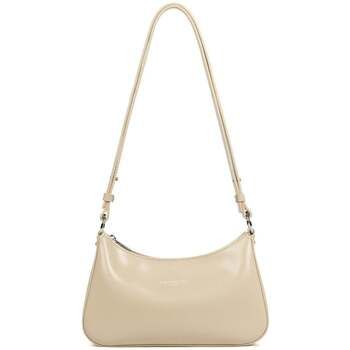 LANCASTER Bandolera Bolso Trotteur Con cremallera Suave Ace Beige para mujer
