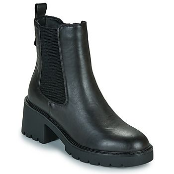 Refresh Botines 172974-BLACK para mujer