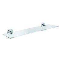 repisa de cristal grohe essentials chrome 40799001
