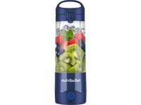 batidora de vaso - nutribullet nbp003nbl portable personal vaso portatil 0475 l asa transportable carga usb-c 2000 mah 15 ciclos x carga azul