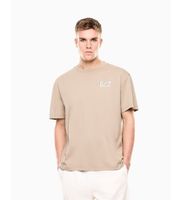 ea7 para hombre 7m001327af17789 camiseta visibility beige m casual algodon manga corta
